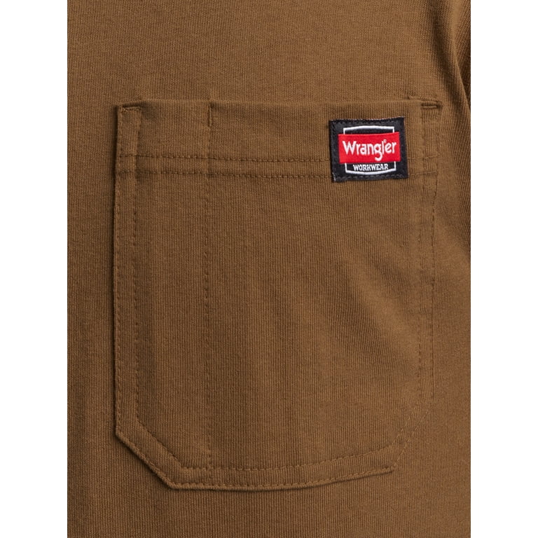 Wrangler Workwear Men's Long Sleeve Heavyweight Pocket Tee photo 7