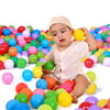 "Pack of 100 3.15"" Multicoloured Ball Pit Balls,  BPA Free Phthalate Free Crush Proof Plastic Play Balls ,Great for Tent Playhouse Kiddie Pool Playpen and Bounce House"