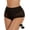 New-black, variant on 2 Pack Seamless High Waist Underwear Tummy Control Shapewear Stripe Lace Compression Panties Butt Lifter