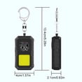 thumbnail image 4 of LED Personal Ultrasonic Mosquito Repeller, Mosquito repellent ultrasonic outdoor key buckle type, Sonic Sound Waves to Deter Mosquitoes & Insects for Camping, Hiking, Outdoor - Pink, 4 of 10