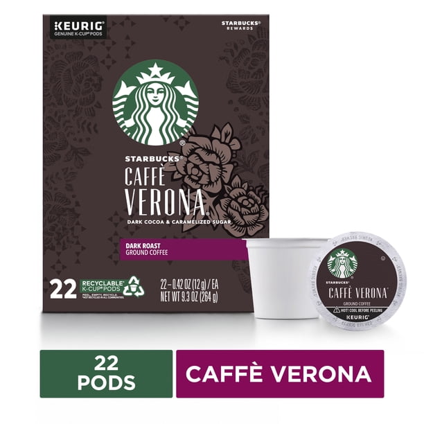 starbucks caffe verona pods