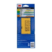3M Blue Technology Sandpaper , 3 2/3 in x 9 in, 600 Grit, 8-Pack