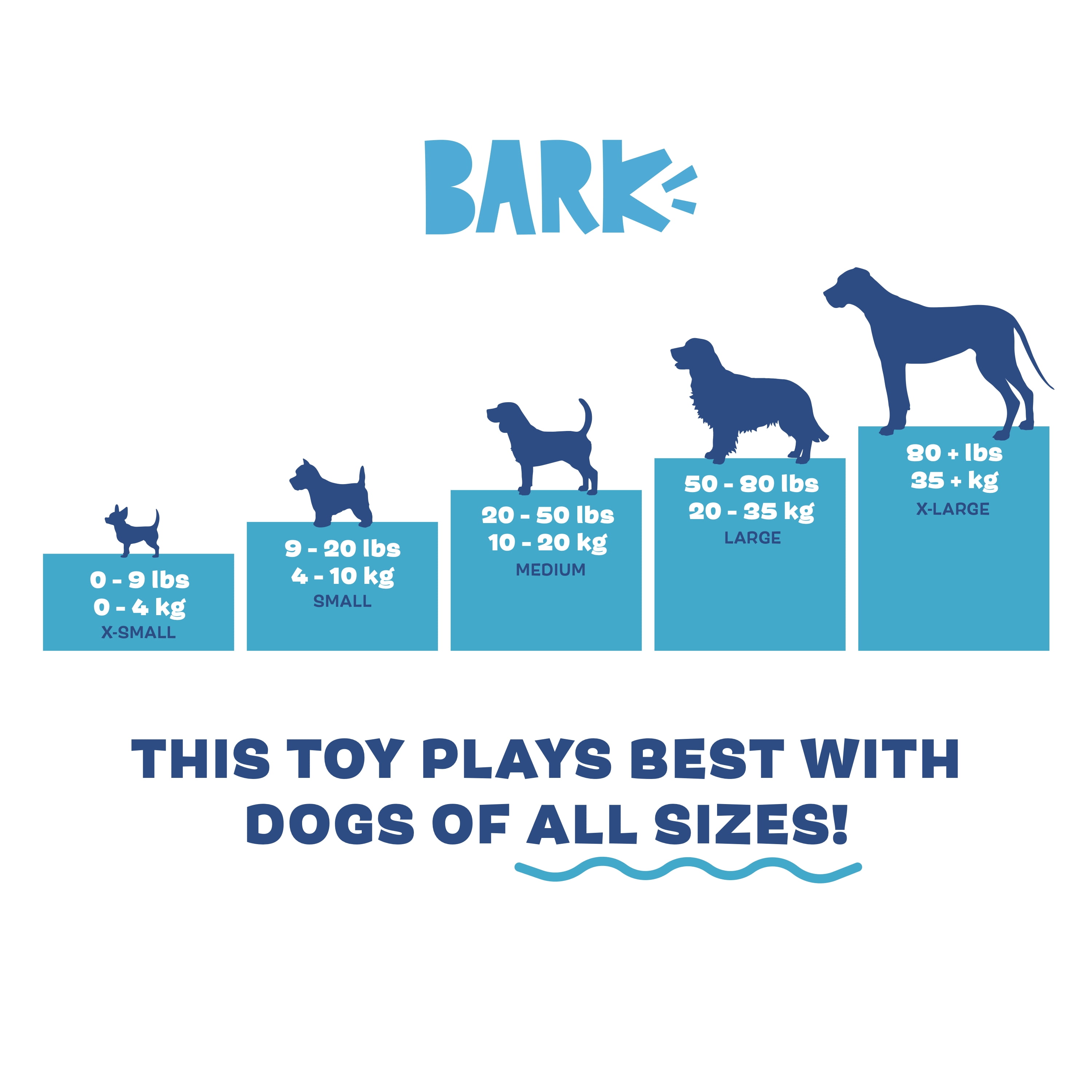 BARK Box Puppy Side Up Egg Crinkle Plush Toy with Hidden Squeaky Ball