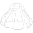 thumbnail image 4 of CRAFTHROU Abat-Jour Rustique pour Maison Bureau Moderne avec Toit Rond 1Pcs, 4 of 7