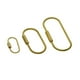 thumbnail image 5 of de 3 tamaños, clip de bloqueo de tornillo de latón, llavero, llavero, kits de soporte para llaves, colgante, conector de llavero de coche perfecl Llavero de bloqueo de tornillo, 5 of 7