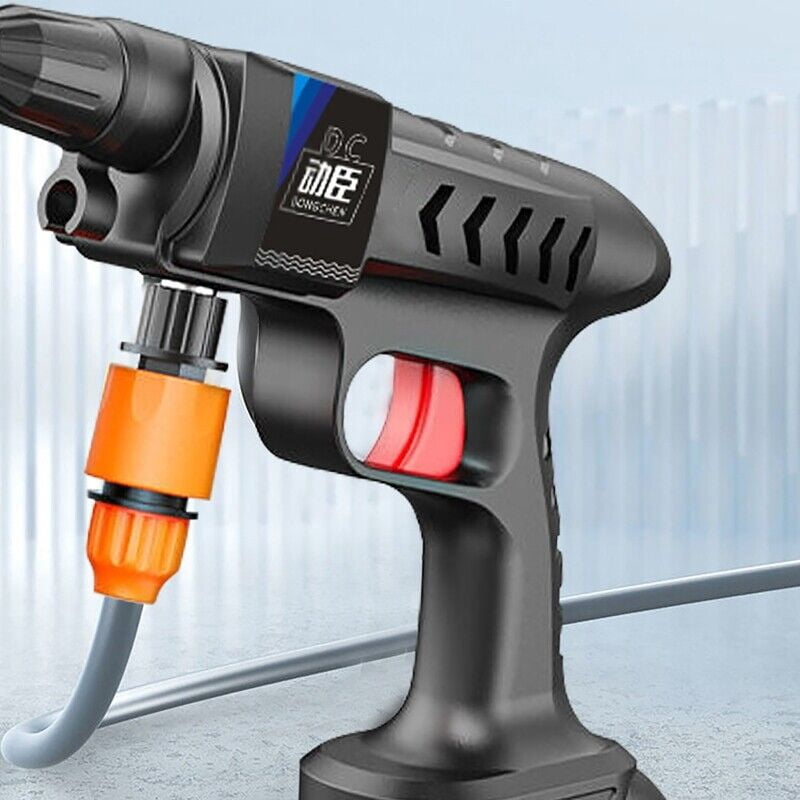 Portable Cordless Car High Pressure Washer Jet Water Wash Cleaner Gun +1 Battery