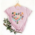 thumbnail image 4 of VBTAPA Women's Happy Easter Shirt Funny Bunny T-Shirt Cute Rabbit Graphic Tees Egg Hunt Holiday Party Tops Lightning Sales Today Pink L, 4 of 6