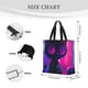 thumbnail image 3 of Balery Neon Toy Cat Reflections Bolsa de Mano para Mujeres con Cremallera, Bolsa de Gimnasio con Compartimentos, Bolsa para Laptop, Bolsa para Trabajo, 3 of 7