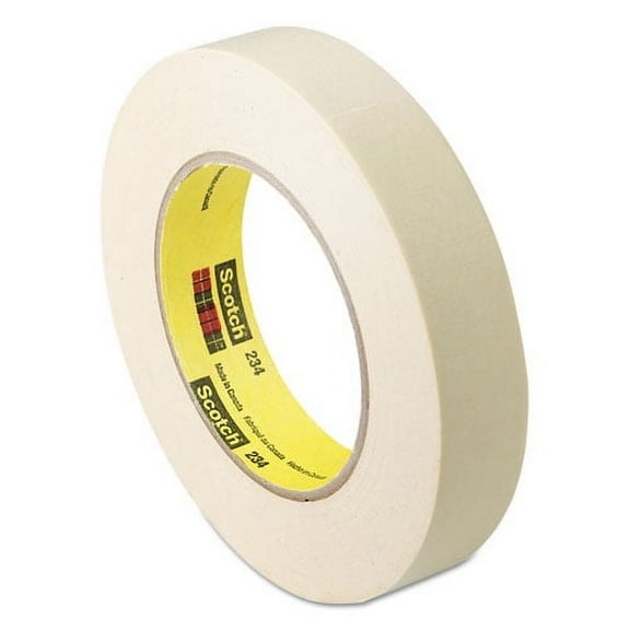 General Purpose Masking Tape 234, 3" Core, 24 Mm X 55 M, Tan | Bundle of 2 Rolls