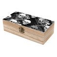 thumbnail image 6 of 7.9×2.3 In Wooden Boxes Durable Easy To Use Dustproof Prevent Slippery Delicate And Cabinet Skulls And Plaid, 6 of 8