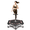 Pinke, variant on FasBrand 42'' Foldable Mini Trampoline, Rebounder Trampoline with Adjustable Foam Handle, Fitness Trampoline for Indoor, Outdoor, Home Gym, Max Load 460lbs