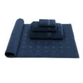 thumbnail image 2 of Authentic Hotel and Spa  Turkish Cotton 4-piece Towels Set Navy Blue, 2 of 5