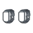 thumbnail image 1 of Maytalsory Silicone Wristband Strap For 2 3 Runner 2 3 Spark 3 GPS Watch grey 2Set, 1 of 6