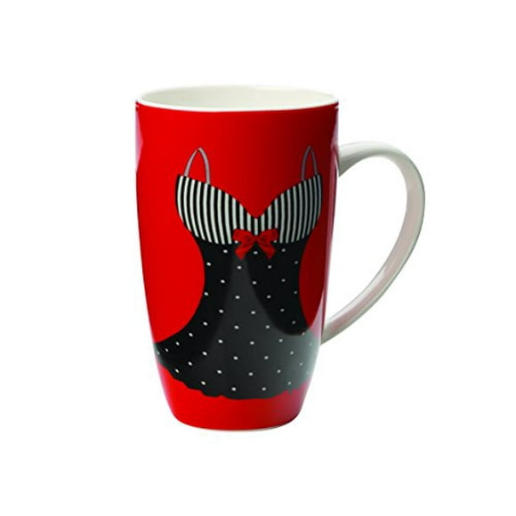 Christopher Vine MV0002GBA Christopher Vine Mug Coupe Madame, Lot de 4, Assortis