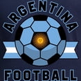thumbnail image 3 of CafePress - Argentina Football Long Sleeve T Shirt - Long Sleeve Dark T-Shirt, 3 of 4