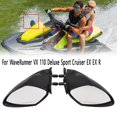 thumbnail image 2 of Espejo retrovisor derecho Para lancha motora Yashi WaveRunner VX 110 Deluxe Cruiser R Negro, 2 of 5