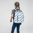 thumbnail image 5 of Naloa Cartoon Poodle Dog Print Lightweight DayBackpack Suitable for school, work, shopping, travel, etc., 5 of 5