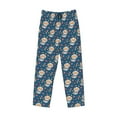 thumbnail image 4 of Haiem Astronaut Corgi Dog Men's Pajama Pants Ultra Lightweight Pjs Bottoms Sleepwear Bottom Pants with Pocket Drawstring-X-Large, 4 of 9