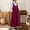 Wine, variant on BUIGTTKLOP Women's Summer Overall Dress Sleeveless Scoop Neck A Line Maxi Flowy Casual Sundress with Pockets Vacation Outfits
