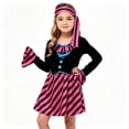 thumbnail image 3 of Kids Pirate Pirate Dress Set Girl Halloween Outfit Party Clothes Kids Size 5-10 Years, 3 of 3