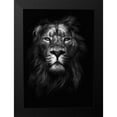 thumbnail image 2 of Design Fabrikken 11x14 Black Modern Framed Museum Art Print Titled - King of Kings, 2 of 5