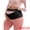 Black, variant on Women's 3 in 1 Supportive Abdominal Belly Band XL Pink