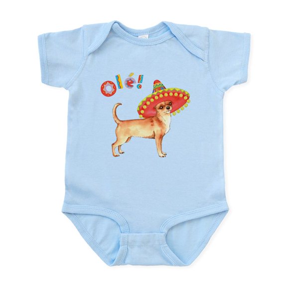CafePress - Fiesta Chihuahua Infant Bodysuit - Baby Light Bodysuit, Size Newborn - 24 Months