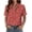 Multicolor JH590, variant on Shirts for Women Trendy Rolled Cuffed Short Sleeve Button Up Blouse Business Casual Tops Summer Fashion Shirts