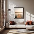 thumbnail image 2 of Lake Willoughby, Westmore 01 - Westmore Vermont Photography Lake Sunset Nature Scenic Minimalist Water Black Framed Wall Art Print 9 x 12 inches, 2 of 4