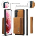 thumbnail image 5 of ELEHOLD Wallet Case for Samsung Galaxy S24, Premium Vegan Leather Soft TPU Magnetic Detachable Card Holders Kickstand Function Shockproof Full Protection for Samsung S24,
Brown, 5 of 11