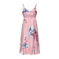 thumbnail image 3 of Robe pour Femmes Décontractée Femmes Sans Manches Décontractée à Imprimé Floral Robe à Volants Grossesse Robe d'Été Robe de Maternité Robe Décontractée à Volants Femmes, 3 of 8