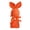 Orange, variant on hulanddfd Bunny Towels Corals Fleece Hand Towels Soft & Absorbent Spring Table Decoration Centerpieces Indoor Easter Decorating Bunnies for Home Office Party Supplies