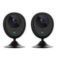 thumbnail image 1 of Juego De 2 Cámaras De Seguridad WiFi Inalámbrica HD 720p MOMENTUM Visión A 110 Grados, 1 of 2