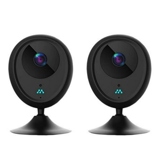 Juego De 2 Cámaras De Seguridad WiFi Inalámbrica HD 720p MOMENTUM Visión A 110 Grados