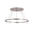 thumbnail image 4 of Woodbridge Lighting Alicia 5-Light Glass Chandelier in Chrome/Satin Nickel/Opal, 4 of 4