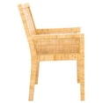 thumbnail image 4 of SAFAVIEH Sarai Accent Lounge Chair w/ Cushion, Natural, 4 of 7