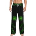 thumbnail image 2 of Lsque Numbers Skull Print Men's Pajama Pants, Lounge Pant - Comfortable Home Wear,Elastic Waistband, Stylish Design-XX-Large, 2 of 9