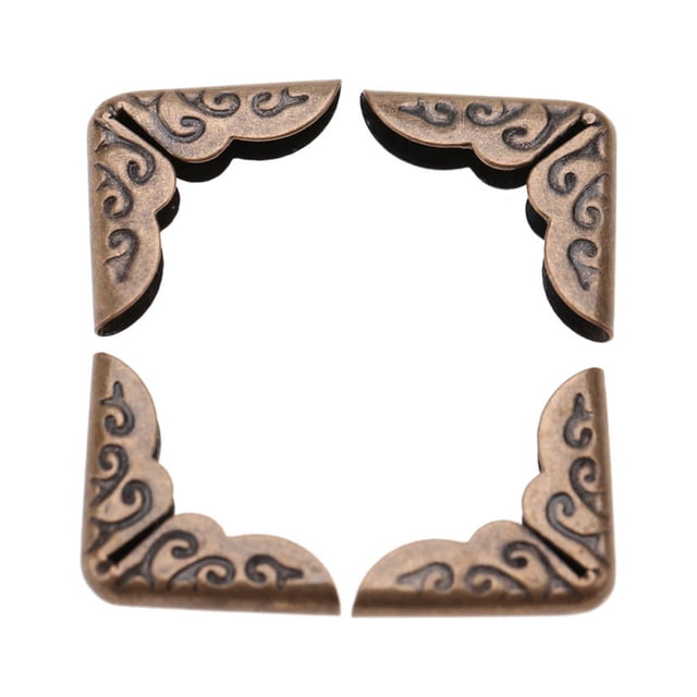 50pcs Iron Book Corner Protector for Notebooks, Books, Albums, Scrapbooking