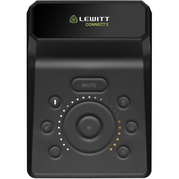 Interfaz de Audio Lewitt Connect 2 USB con 3 Preamplificadores