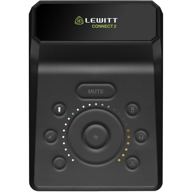Interfaz de Audio Lewitt Connect 2 USB con 3 Preamplificadores