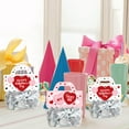 thumbnail image 6 of Big Dot of Happiness Conversation Hearts - DIY Valentine's Day Party Clear Goodie Favor Bag Labels - Candy Bags with Toppers - Set of 24, 6 of 8