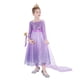 thumbnail image 5 of Vestido de Elsa con lentejuelas para niñas, disfraz de Anna, púrpura, fiesta de cumpleaños y Navidad, princesa JYF, 5 of 5