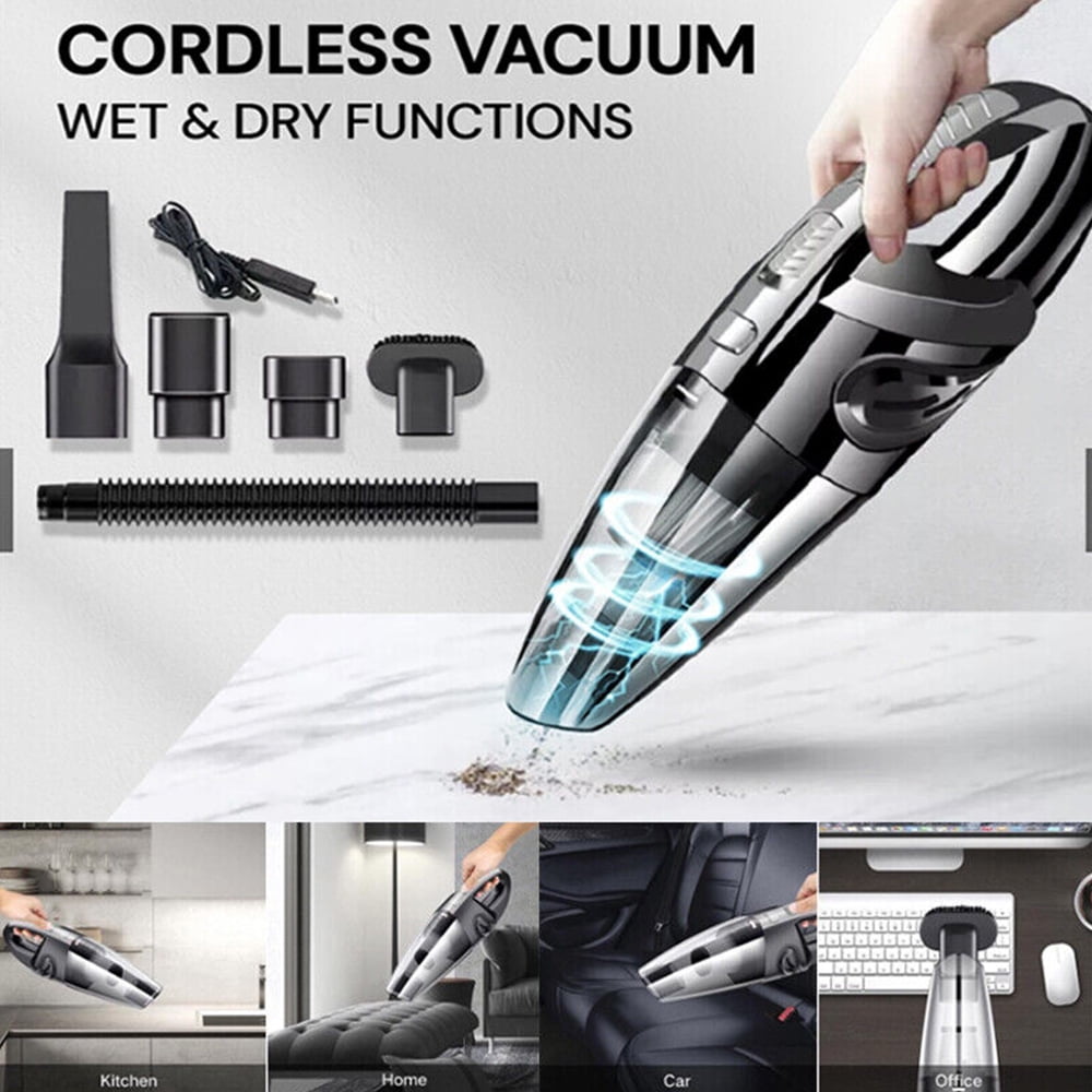 Vacuum Cleaner for Car, Upgraded 120W Wet & Dry Handheld Car Vacuum Cleaner