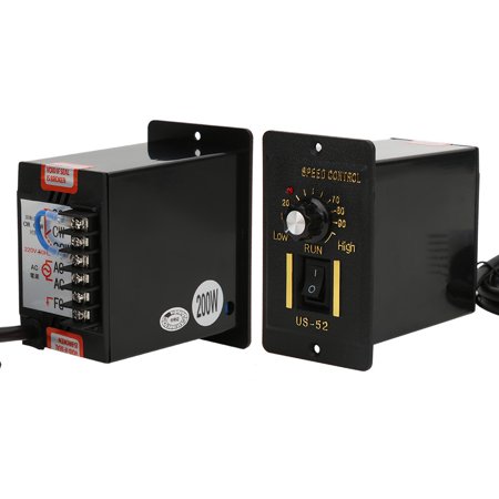 

Matte Panel Speed Controller Durable US-52 Speed Controller Printing For Packaging Electronics Food 180W 200W 250W