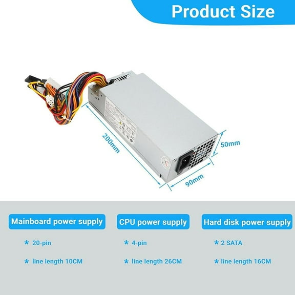 Small Chassis Power Supply Ps-5221-06 Ps-5221-9 Dps-220Ub-A Cpb09-D220R 220W