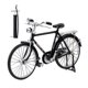 thumbnail image 1 of 1 Pieza 1:10 Bicicleta Modelo Bicicleta Aleación Decoración Retro Miniatura Bicicleta en Juguete Bicicleta Modelo Decoración para Oficin Negro con Bomba Hugo Estatua de bicicleta, 1 of 9