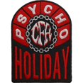 thumbnail image 1 of Pantera Psycho Holiday Iron On Patch, 1 of 1