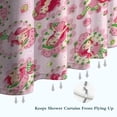 thumbnail image 6 of Strawberry Princess Pattern Shower Curtain 36"x72" ,Bathroom Decorative Shower Curtains Set with 12 Hooks,Modern Waterproof Washable Shower Curtain, 6 of 6