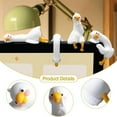 thumbnail image 5 of Lazy Duck Computer Decoration, Intricate 3D Cute Duck Figurine for Desk, Funny Decoration for Computer Monitor, Office Desk, and Car Interior, 5 of 6