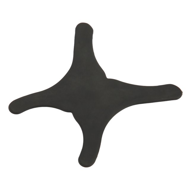 Tablero de fondo negro con 4 esquinas que mejora las imágenes intraorales. Contraste dental de silicona suave para fotografías ortopédicas